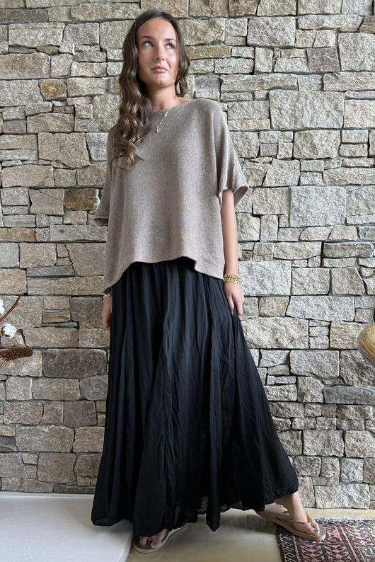 Songbird Bandeau Skirt Dress Black 